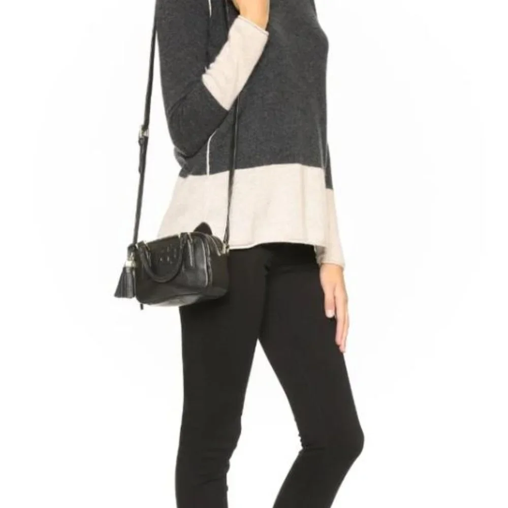 NEW! Tory Burch 74066 Black Thea Mini Gold Hardware Women's Satchel‎